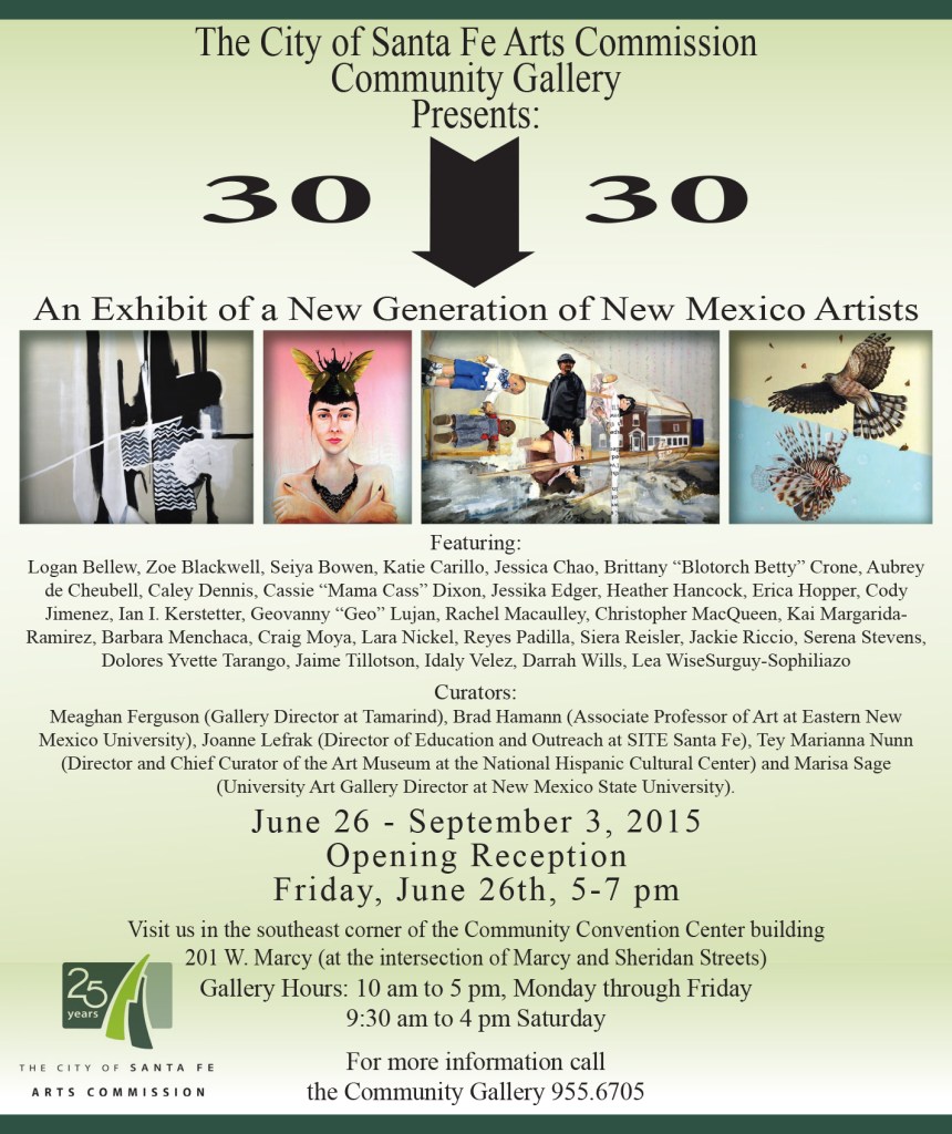 30 UNDER 30 INVITE 6-1-15